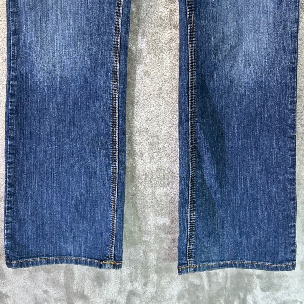 Ariat REAL Denim Rosa Bootcut Jeans Medium Wash Blue Womens 31R AW6308C - Picture 3 of 12
